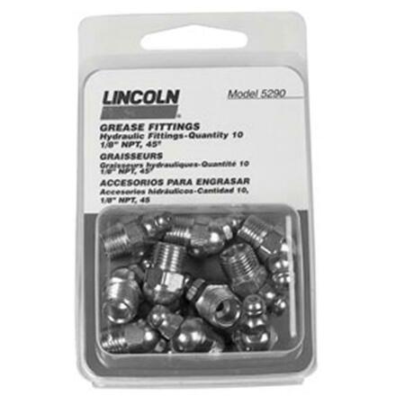 LINCOLN INDUSTRIAL 0.1 3 in. NPT 45 degree Angle Fitting LNI-5290